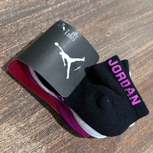 Nike Jordan little girls socks